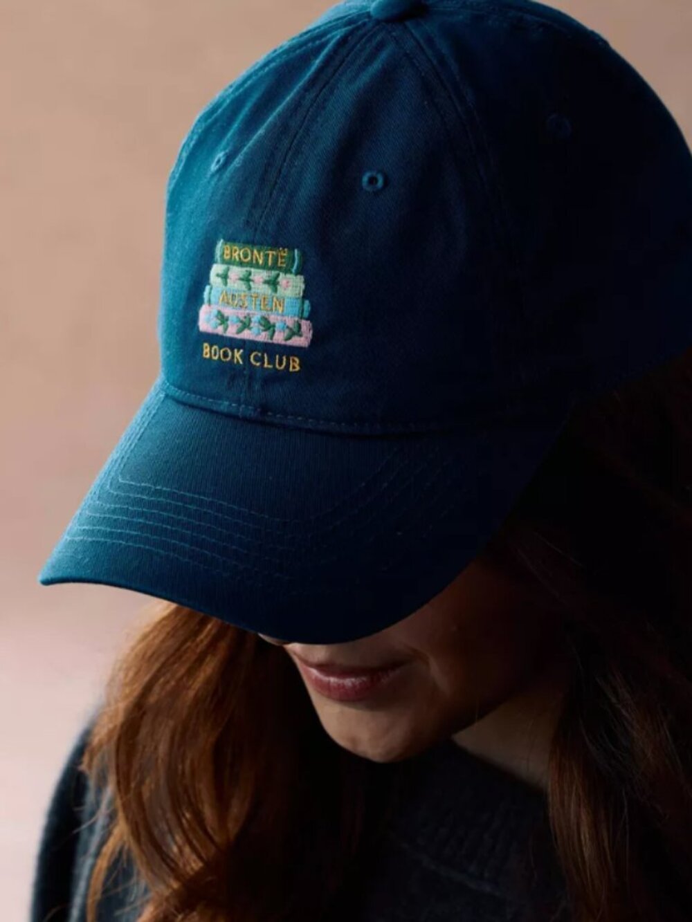 Rifle Paper Co Book Club Embroidered Hat NWT